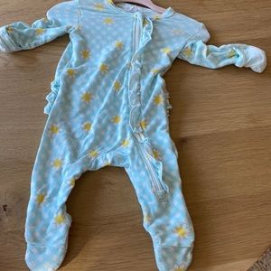 Angel dear Daisy pjs and matching headband